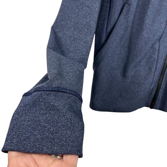 LULULEMON Men's Full Zip Blue Jacket Size Large - Picture 5 of 7